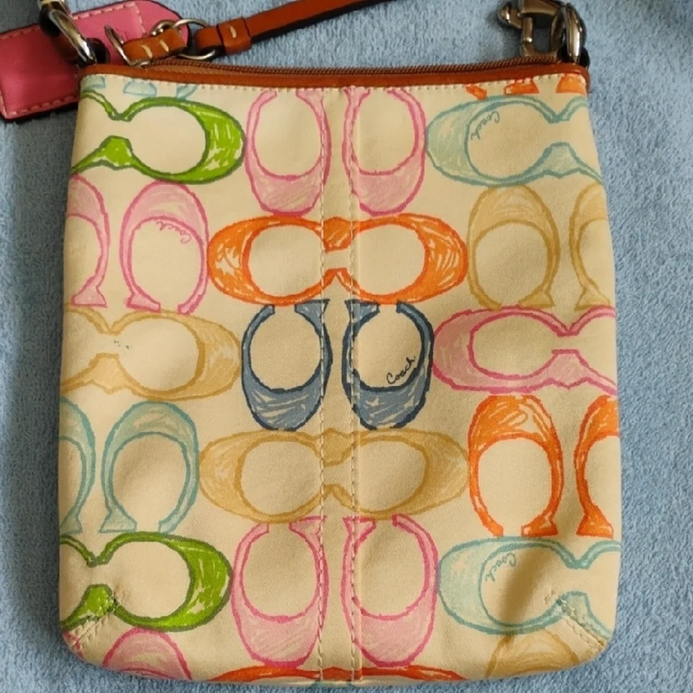 Coach Crossbody Bag with Signature Pattern